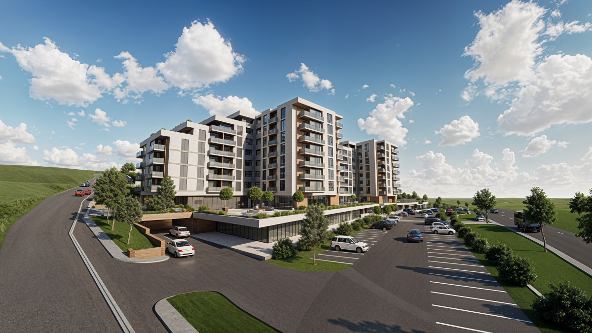 Arhas Proiect Mixt - rezidețial, spații comerciale, birouri, parcare subterană